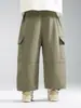 Valle del Viento 2026 Otoño Nuevos Pantalones Cargo de Bolsillo Grande Trendy Geniales Personalizados para Niños Pantalones Casuales Sueltos Versátiles para Niños