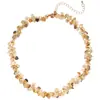 Collar con Flecos de Corazón de Lentejuelas Metálicas Transfronterizo Europeo y Americano Moda Cadena Versátil para Clavícula Diseño de Nicho Collar Gargantilla Accesorio