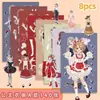 24 Pegatinas de Vestir Armario de Princesas, Vestidos Exquisitos, Varios Materiales, Pegatinas Educativas de Ocio Entretenimiento Hechas a Mano para Niños