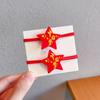 Horquilla del Día Nacional Bandera Roja Accesorios para el Cabello Bandera Nacional Once Regalos Jardín de Infantes para Niños Pequeños Regalos Amor Tocado Diadema Ninguno