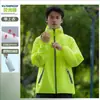 Conjunto Leve Fino de Capa de Chuva e Calça de Chuva para Homens e Mulheres, Separado à Prova de Chuva Ciclismo Entrega Veículo Elétrico Chuva de Corpo Inteiro Viagem