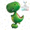 Globo de Película de Aluminio de Dinosaurio Jurassic World Triceratops Tyrannosaurus Pterosaurio Fiesta Temática de Animales