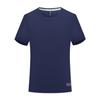 Camiseta deportiva de secado rápido, cuello redondo, manga corta, grupo de empresas, ropa de trabajo al aire libre, verano, manga corta, logotipo bordado, camisa cultural