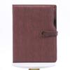 Cuaderno de sarga B5 Hebilla magnética de metal Bloc de notas Cuaderno de mano de cuero Regalo simple Hebilla dura Diario