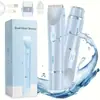 Depilador Elétrico Transfronteiriço para Mulheres, Recarregável, Dupla Utilização para Aplicações Secas e Úmidas, Depilador Facial e Corporal, Cabeça Dupla, À Prova d'Água