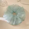 Elástico para coleta baja con lazo elegante, accesorio para el cabello para atar y peinar el cabello, diadema con estampado de leopardo, nuevo estilo 2026, cuerda para el cabello de estilo casual