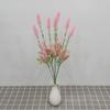 Nueva rama larga de 7 cabezas tacto natural espiga corta lavanda planta de simulación flor artificial flor planta verde decoración de jardinería venta al por mayor