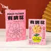 Envelopes de Dinheiro Dourados com Flores de Pessegueiro, Acessórios Fofos, Presentes para Namorada e Melhor Amiga, Presentes de Dia dos Namorados no Atacado