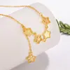 2025 Nuevo Nuevo Estilo Chino Estrella de Cinco Puntas Borla Cadena para Clavícula Mujer Dorado Brillo Estrella de Hielo Collar Diseño Exquisito