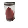 Borla de polvo de calabaza con forma de huevo para maquillaje de belleza, empaque independiente, agradable para la piel, sin látex, para polvos secos y húmedos, herramienta de maquillaje de belleza.