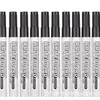 Canetas para quadro branco apagáveis para professores, uso em escritório, ensino, crianças, não tóxicas, fáceis de apagar, alta capacidade, ponta grossa, canetas à base de água nas cores vermelho, azul, preto