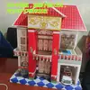 Fabricante de Suprimentos Funerários Villa Xiaohong Prédio Pequeno Suprimentos Sacrificiais Papel Laço Papel Vivo Papel Edifício