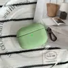 Nueva funda de alta gama con textura de lino fino adecuada para AirPods Pro 3, cuero sintético PU universal nueva 4ª generación Modelo de negocio de PC