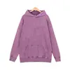 Sudadera con capucha unisex de peso pesado 400 g, 60% algodón, lavada, estilo vintage, hombros caídos, talla grande, bucle grande, marca de moda