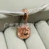 Pulsera de Cobre Blanco Plateado Panjia Dora Colgante de Pluma Conejo Oro Rosa Pulsera de Cuentas Sueltas Cuentas para Manualidades