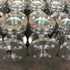 Visor Directo de Tubería, Visor de Brida de Acero Inoxidable 304, Ventana de Observación de Fluidos de Alta Transparencia de Vidrio Templado Fabricante