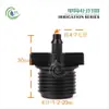 4/7 Accesorios para Conector Capilar Juego Completo 47 Conector en T de Doble Barbilla de una Sola Barbilla Tallo de Enchufe Tapa Tapón de Goteo Conexión de Rosca de 4 Puntos