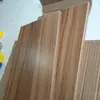 Placa Sem Pintura E0 Placa Ecológica Prateleira Reta de Madeira Maciça Rack de Armazenamento de Parede Placa de Camadas Múltiplas Branca Placa de Armazenamento de Compensado