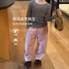 Pantalones de Niña Otoño 2026 Ropa Nueva para Niños Pantalones Deportivos de Chicas para Otoño Tallas Medianas y Grandes para Niños Pantalones Deportivos Casuales Cómodos