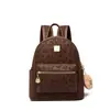 Mochila de estilo retro, ligera y lujosa con estampado de leopardo: una mochila versátil, pequeña y de alta capacidad, perfecta para viajar, ir al trabajo y el uso diario