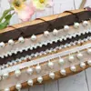 Nuevas Cintas de Encaje con Perlas Hechas a Mano y Accesorios de Perlas para Decoraciones de Ropa Qipao y Hanfu, Accesorios DIY para Textiles del Hogar