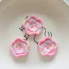 Accesorios de resina con forma de botón flor mariposa manzana Accesorios DIY Crocs Accesorios para el cabello de niños pegatinas