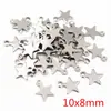 Accesorios para joyería acero inoxidable colgante pequeño colgante estrella luna mariposa flor árbol gato multiestilo al por mayor 0.3g