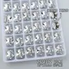 Rhinestones de Azúcar Coloreados K9 de Alta Calidad Sin Base, Productos Terminados de Vidrio Coloreado Deslumbrantes, Hechos a Mano, Rhinestones para Uñas que se Ajustan Súper Bien