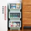Caja de Almacenamiento de Juguetes Apilable Younai con Tapa abatible y Apertura frontal Cesta Transparente a Prueba de Polvo para Niños Almacenamiento de Snacks y Juguetes para Sala de Estar