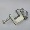 Abrazadera Fija para Tubería de Estructura de Acero Clip para Tubería Abrazadera para Vigas I KBG Abrazadera para Vigas de Acero Abrazadera Galvanizada para Tubería Clip Colgador para Fijación de Conducto Eléctrico