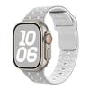 Para Apple Watch s10 Smart Fivela Quadrada Tricolor Pulseira Esportiva UItra iwatchs9 Pulseira de Silicone Apple
