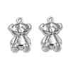 Múltiplos Estilos de Acessórios para Joias em Aço Inoxidável 304, Banhado a Ouro Real Pingentes de Animal Vazado Dupla Face, Concha, Estrela do Mar, Peixe