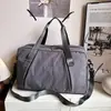 Bolsa de viagem para mulheres, bagagem de mão para viagens curtas, grande capacidade, design estiloso, pode ser acoplada a uma mala de rodinhas, leve, adequada para maternidade, esportes e fitness