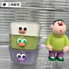 Cesta Drenadora de Dopamina con Forma de Pico de Pato para Uso Doméstico, Linda Cesta de Frutas a Prueba de Polvo, Doble Capa con Drenaje de Agua 2 en 1, Cesta Espesada para Lavar Verduras