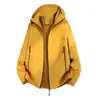 Otoño 2026 Nueva Chaqueta con Capucha Casual para Hombre Ropa Exterior Montañismo Deportivo al Aire Libre Chaqueta Cortavientos Holgada para Hombre