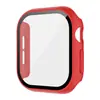 Adecuado para Apple Watch 12, carcasa de reloj, carcasa integrada y cubierta protectora de película para Apple Watch S12, carcasa mate de PC