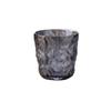 Taza de té de vidrio grueso para el hogar, vaso de whisky de aspecto alto, vaso de cerveza con patrón de glaciar, taza para bebidas de jugo