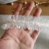 Accesorios con Adorno de Encaje Materiales DIY Decoración Ropa de Muñeca Cinta Volantes Pliegues Soporte Hecho a Mano Abanico
