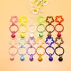 Llavero Anillo de Libro Campana Estrella Pentágono Transparente de Colores Figura de Cuentas Perler Hecha a Mano DIY Colgante Accesorios de Joyería