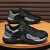 Zapatos Deportivos Casuales Versátiles Transpirables Antideslizantes de Suela Gruesa para Hombre, Zapatos de Moda para Hombre para Viajar, Correr al Aire Libre, Zapatos de Trabajo