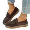 Comercio Electrónico Transfronterizo Tallas Grandes Nuevo Estilo de Gama Alta Zapatos de Mujer Modernos Cuatro Estaciones Nuevo Estilo Mocasines Zapatos de Mujer Zapatos Planos