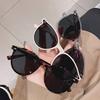 2021 Nuevo estilo coreano SL Jiang Shuying mismo gafas de sol femeninas GM retro marco pequeño adelgazamiento Internet celebridad fotos de calle gafas de sol