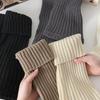 Calcetines Populares de Color Sólido Transfronterizos Versátiles de Punto Cálidos Combinables Jk, Calcetines para Mujer