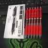 Bolígrafo de Gel Tipo Presión K35 Bolígrafo de Carbono 0.5mm Negro Aprendizaje Estudiantil Bolígrafo de Punta Redonda Bolígrafo para Firmar en Conferencias Papelería de Oficina