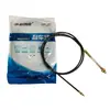 Cable de freno trasero eléctrico para motocicleta de doble ajuste, tapa dura, 1.95 m, cable de freno trasero para scooter de motocicleta eléctrica, cable de freno trasero
