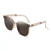 Nuevas Gafas de Sol Plegables de Moda para Hombre, Plegables Anti-UV de Segunda Generación para Mujer, Gafas de Sol Lisas Estilo Callejero al por Mayor