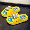 Sandalias infantiles para edades de 2 a 9 años, pantuflas de dibujos animados de dopamina para verano, para interior y exterior, antideslizantes, para niños y niñas