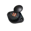 Cargador USB para Coche de Autobús Público Modificado de Stock Transfronterizo Ovalado Plano con Tapa Deslizante Forma de Barco 3.1A Qc3.0
