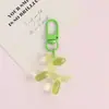Llavero de Perro Globo Colorido Colgante de Dibujos Animados Creativo Corazón Femenino Accesorio para Bolso Resina Linda Pequeño Regalo Venta al por Mayor