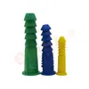 Tubo de Expansión de Plástico Tipo US 6mm Tarugo de Tornillo Funda con Clavo Tornillo de Expansión Gránulo M8CN5081
